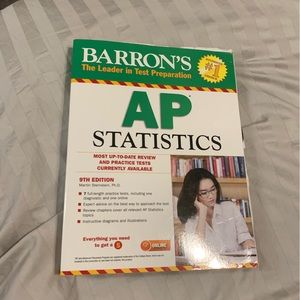 Barron’s AP Statistics Prep Book